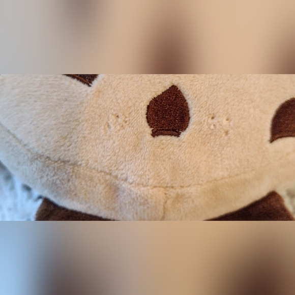 Whiffer Sniffers Chunky Chuck Plush Chocolate Chip Cookie Scented Bearington - Picture 3 of 4